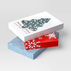 3ct Cozy Christmas Flat Box - Wondershop™