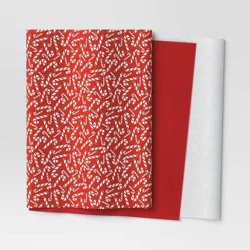 30ct Christmas Tissue Paper Red/White/Candy Canes - Wondershop™