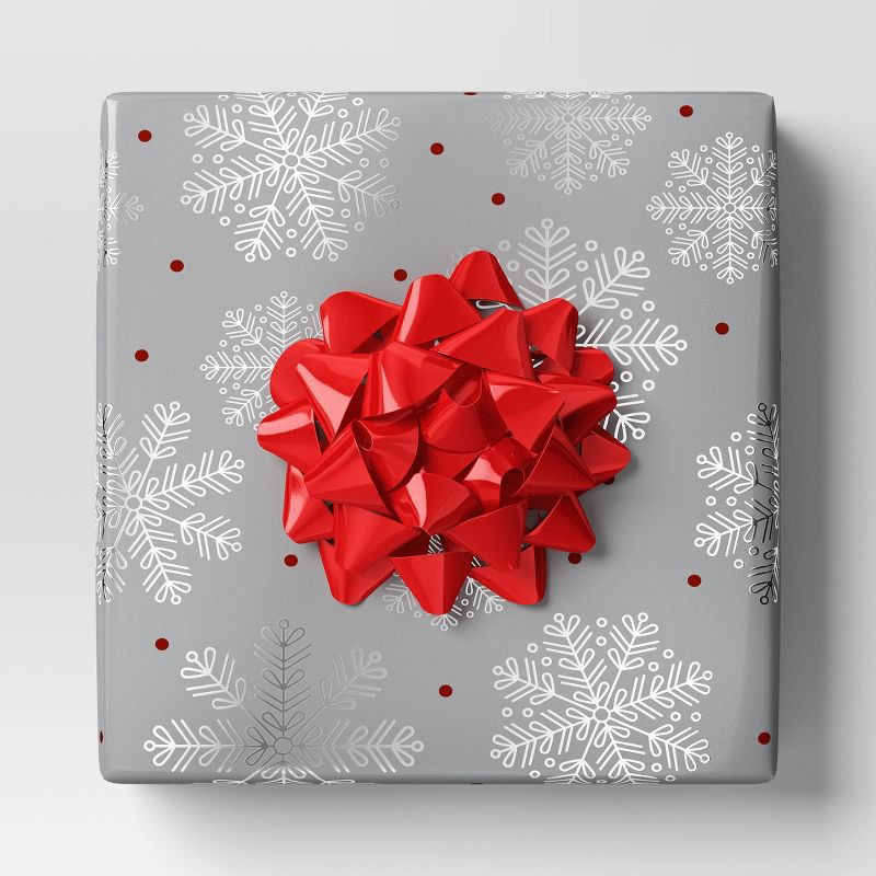 slide 2 of 3, Christmas Candy Cane Wishes Giant Bow Red - Wondershop™, 1 ct