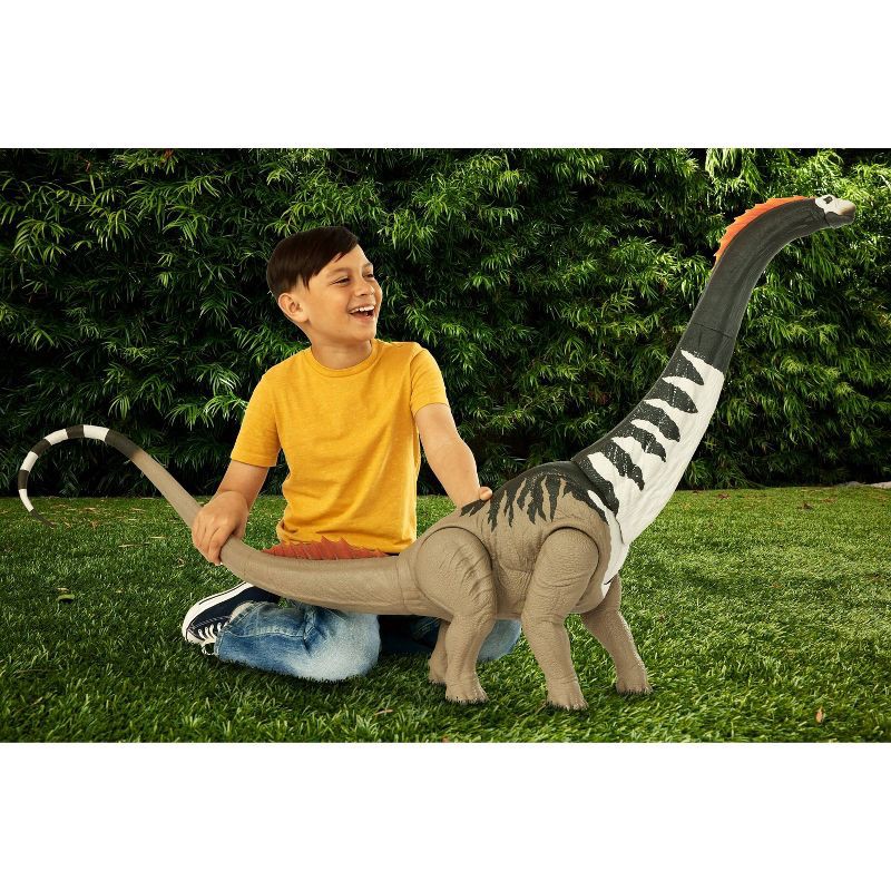 slide 2 of 6, Jurassic World Rebirth Super Colossal Titanosaurus Dinosaur, 53 Inch Long Movie-Accurate Herbivore, 1 ct