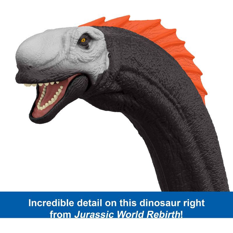 slide 3 of 6, Jurassic World Rebirth Super Colossal Titanosaurus Dinosaur, 53 Inch Long Movie-Accurate Herbivore, 1 ct