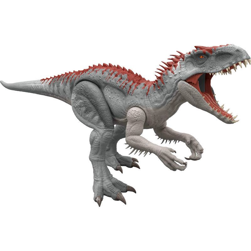 slide 1 of 5, Jurassic World Electronic Real Feel Indominus Rex, Reimagined Dinosaur Action Figure Toy, 1 ct