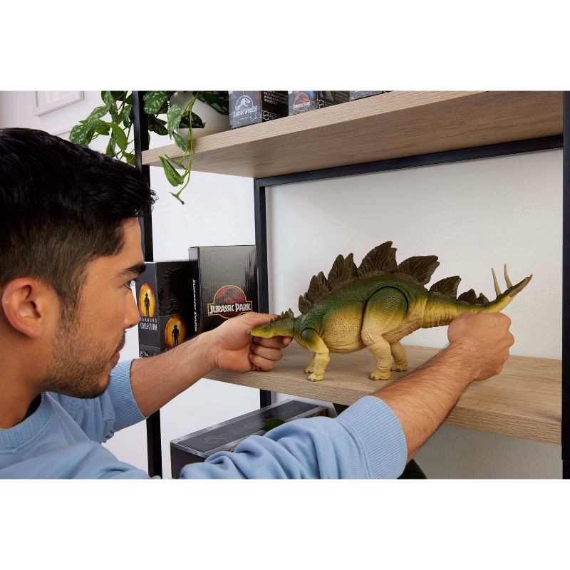 slide 2 of 6, Jurassic World Hammond Collection Lost World Jurassic Park Stegosaurus Action Figure - Large Dinosaur, 1 ct