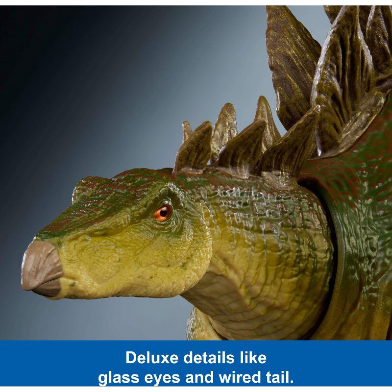 slide 3 of 6, Jurassic World Hammond Collection Lost World Jurassic Park Stegosaurus Action Figure - Large Dinosaur, 1 ct