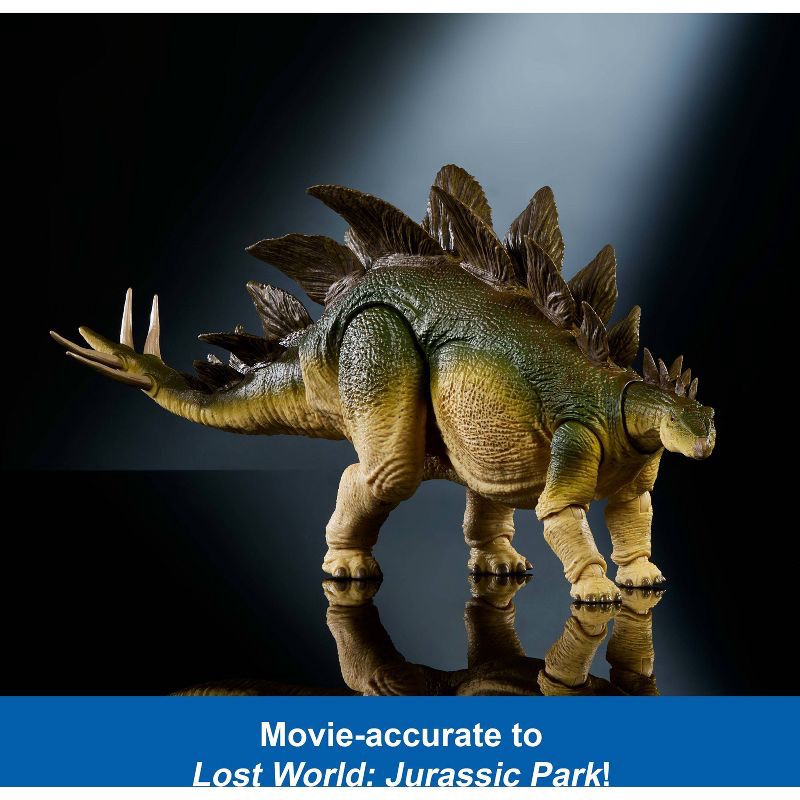 slide 4 of 6, Jurassic World Hammond Collection Lost World Jurassic Park Stegosaurus Action Figure - Large Dinosaur, 1 ct