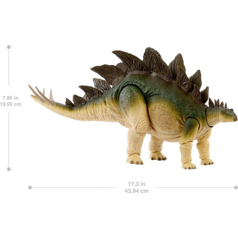 slide 6 of 6, Jurassic World Hammond Collection Lost World Jurassic Park Stegosaurus Action Figure - Large Dinosaur, 1 ct