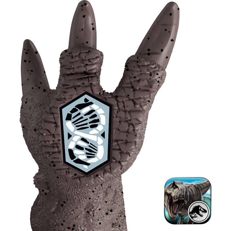 slide 6 of 6, Jurassic World Rebirth Launch ‘N Battle Vehicle with 1 Human & 1 Raptor Figure, Turret & Projectiles, 1 ct