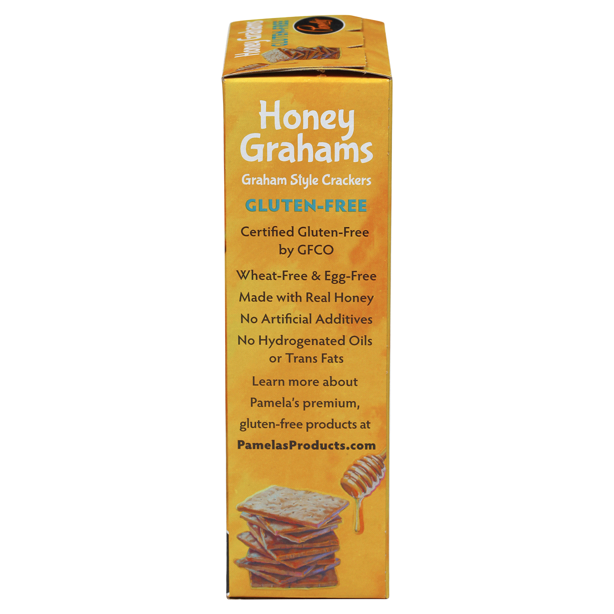 slide 3 of 7, Pamela's Graham Style Honey Grahams Crackers 7.5 oz, 7.5 oz