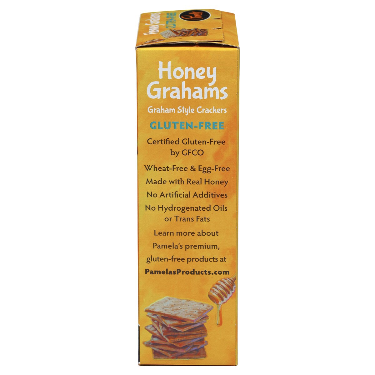 slide 2 of 7, Pamela's Graham Style Honey Grahams Crackers 7.5 oz, 7.5 oz