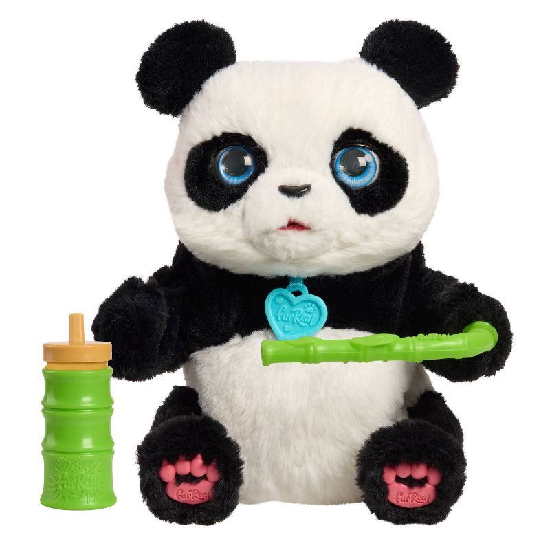 slide 1 of 8, FurReal Friends Coco the Tumbling Panda Stuffed Animal, 1 ct