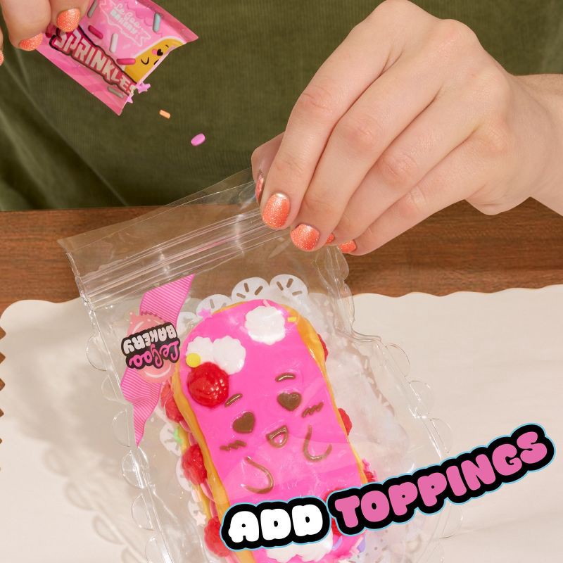 slide 3 of 7, Just Play Ooey Gooey Le Goo Bakery Assortment Squooshy and Stretchy Soft Sensory Toy for Kids and Adults, 1 ct