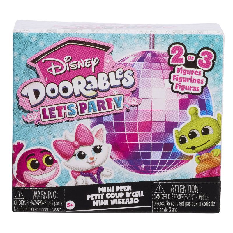 slide 6 of 6, Disney Doorables Let's Party Mini Peek, 1 ct