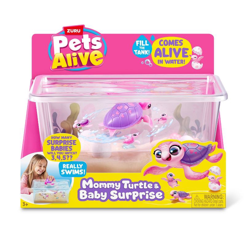 slide 2 of 10, Pets Alive Mommy Turtle Surprise, 1 ct