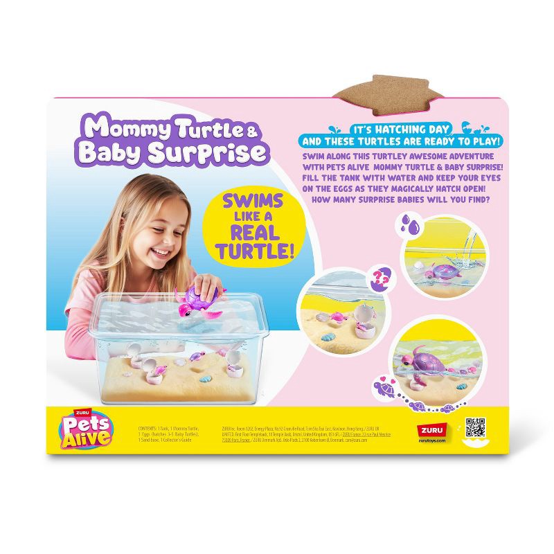 slide 10 of 10, Pets Alive Mommy Turtle Surprise, 1 ct
