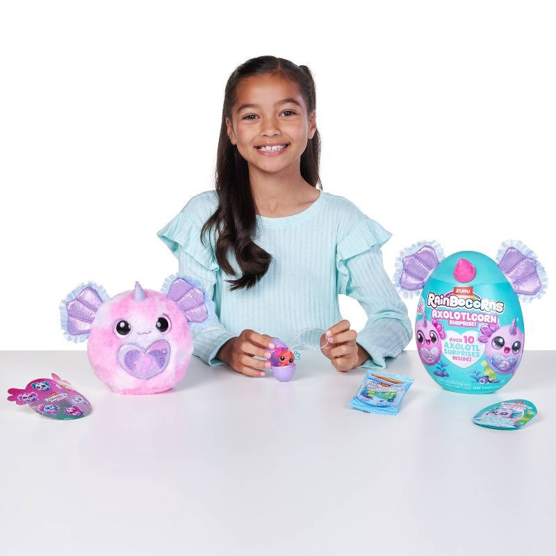 slide 8 of 11, Rainbocorns Axolotlcorn Stuffed Animal, 1 ct