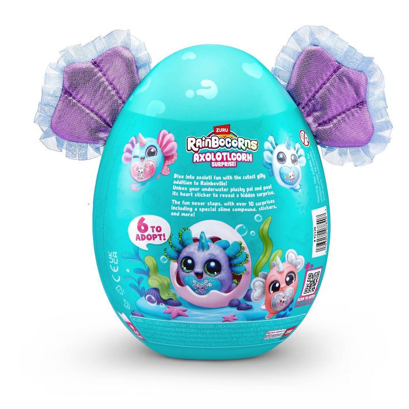 slide 11 of 11, Rainbocorns Axolotlcorn Stuffed Animal, 1 ct