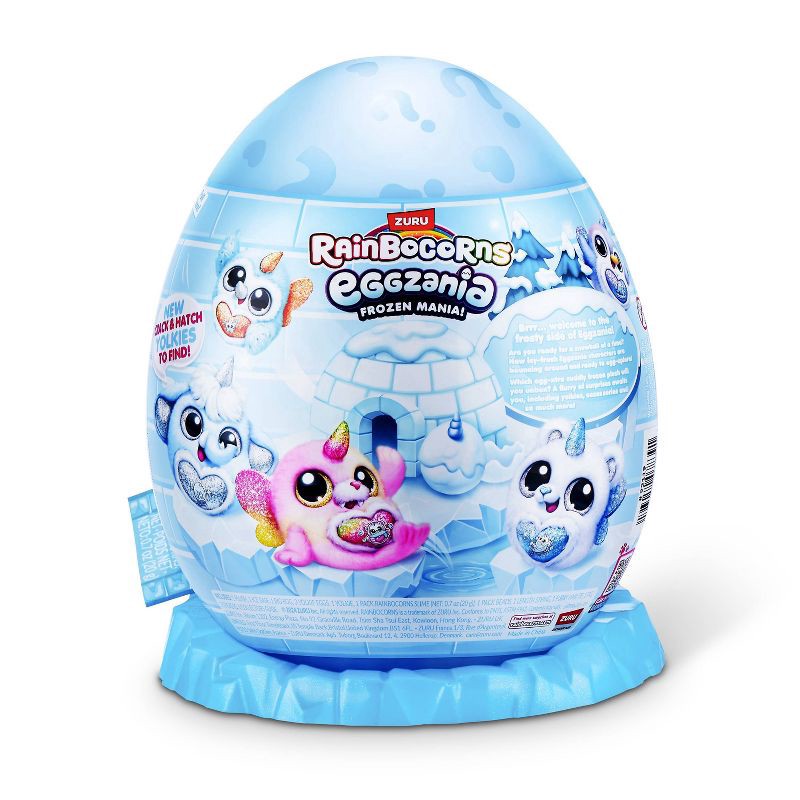 slide 13 of 13, Rainbocorns Eggzania Frozencorn Mania Stuffed Animal, 1 ct