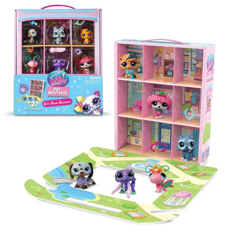 slide 1 of 9, Littlest Pet Shop Pet Boutique - Collectible Figures Playset, 1 ct