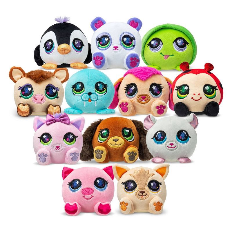 slide 2 of 9, Littlest Pet Shop Surprise Reveal Collectible Plush Pets, 1 ct