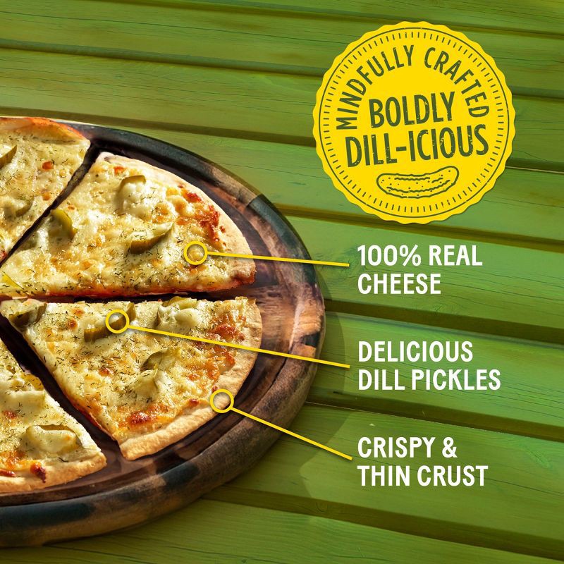slide 4 of 7, California Pizza Kitchen Dill Pickle Thin Crust Frozen Pizza - 14.7oz​, 14.7 oz