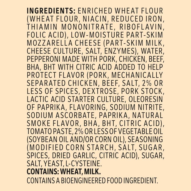 slide 7 of 7, Jack's Single Serve Pepperoni Frozen Pizza - 5.8oz, 5.8 oz