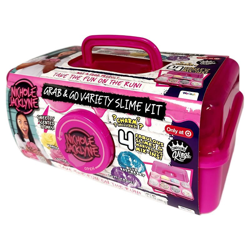 slide 2 of 11, Nichole Jacklyne Grab and Go Slime Kit, 1 ct
