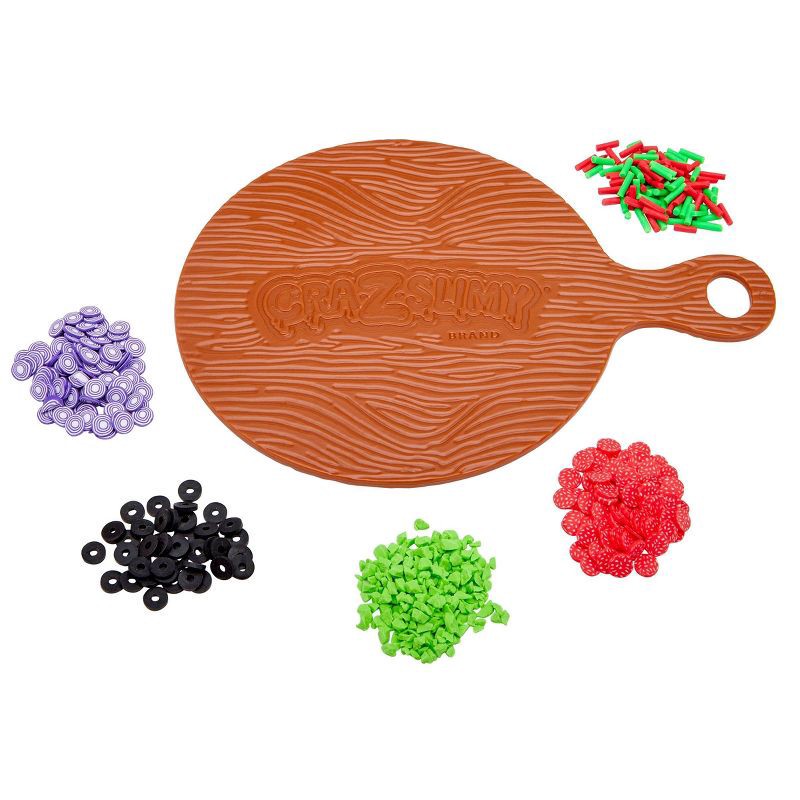 slide 5 of 9, Cra-Z-Slimy Pizza Slimes and Putties, 1 ct