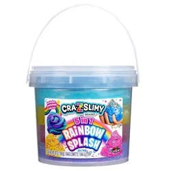 Cra-Z-Slimy 5 in 1 Bucket: Creativity Focus, Slime & Putty Toy, 38.5 Net Weight, Single Piece Set