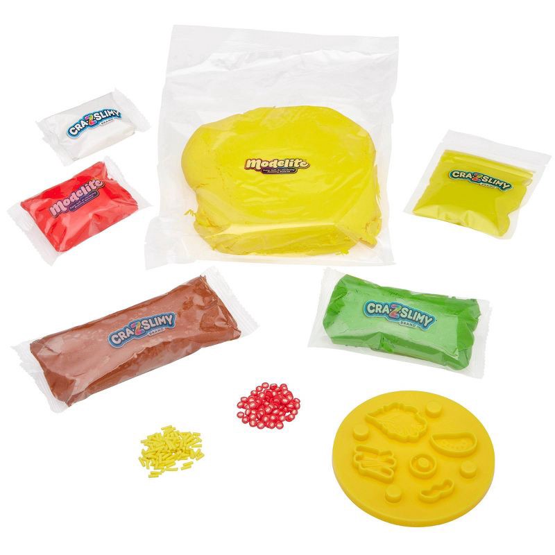 slide 5 of 11, Cra-Z-Slimy Taco Slimes and Putties: 8-Piece Set, Includes Brown, Green, Orange, Red, Focuses on Creativity, 1 ct