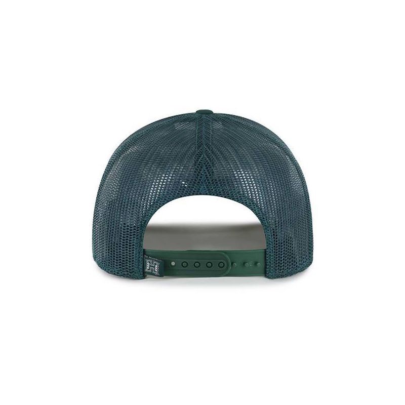 slide 3 of 3, NCAA Hawaii Rainbow Warriors Trucker Hat: Cotton Adjustable Snapback with Team Logo, 1 ct