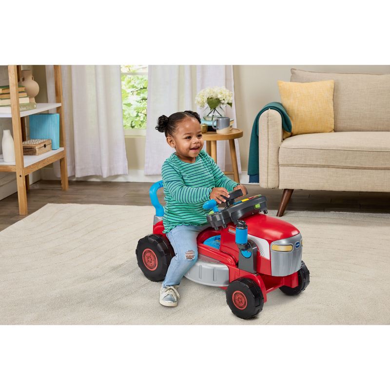slide 7 of 10, VTech Get Growing Tractor & Mower Ride-On, 1 ct