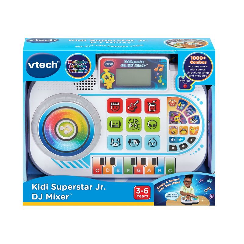 slide 9 of 9, VTech Kidi Superstar Jr. DJ Mixer, 1 ct