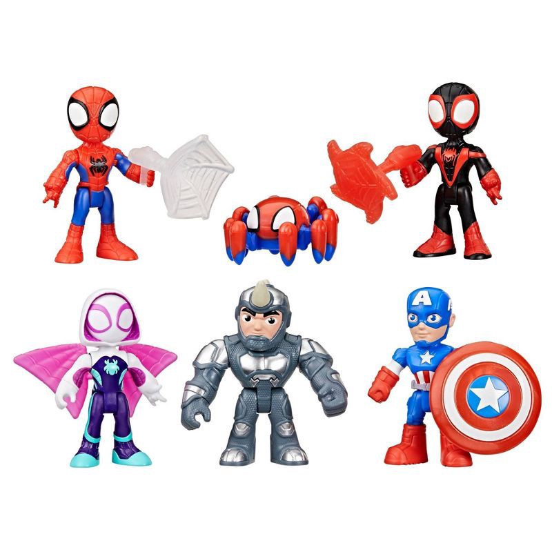 slide 2 of 6, Marvel Spidey and His Amazing Friends Rhino Roundup Set, Christmas Gifts for Kids, 1 ct
