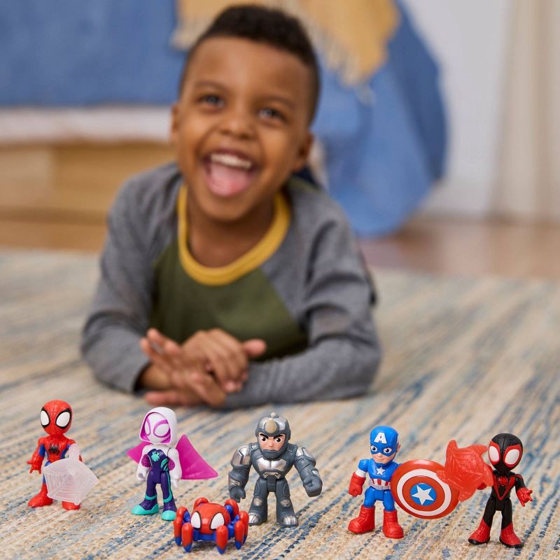 slide 5 of 6, Marvel Spidey and His Amazing Friends Rhino Roundup Set, Christmas Gifts for Kids, 1 ct