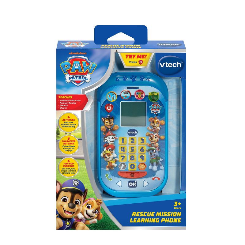 slide 9 of 9, VTech PAW Patrol Rescue Mission Learning Phone, 1 ct