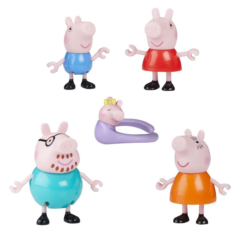 slide 2 of 5, Peppa Pig Family Mini Figure, 1 ct