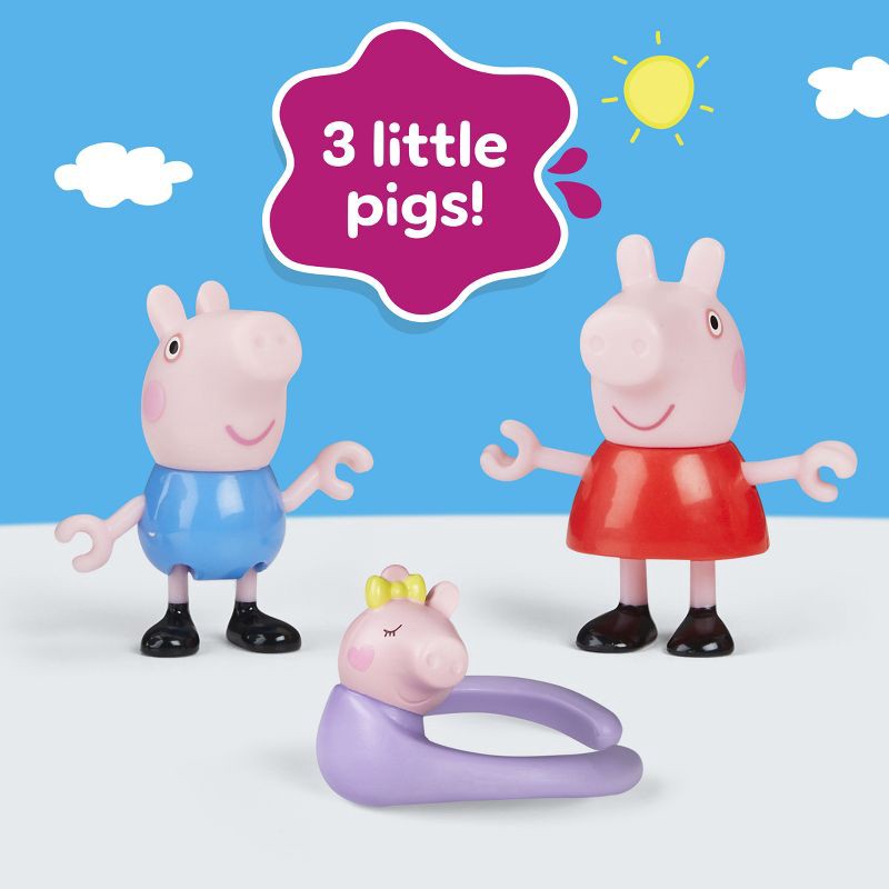 slide 4 of 5, Peppa Pig Family Mini Figure, 1 ct