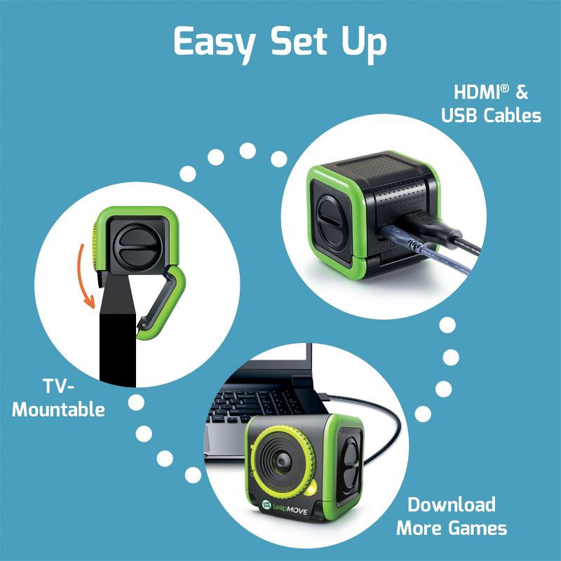 slide 6 of 10, LeapFrog LeapMove Interactive Learning Game Ages 4–7 Years, 1 ct