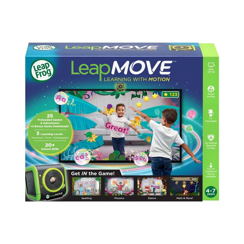 slide 10 of 10, LeapFrog LeapMove Interactive Learning Game Ages 4–7 Years, 1 ct