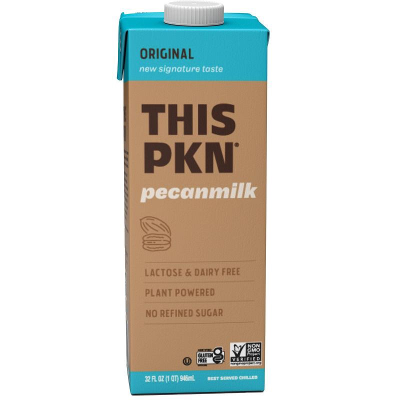 slide 1 of 8, PKN Dairy-Free Pecan Milk - 32 fl oz, 32 fl oz