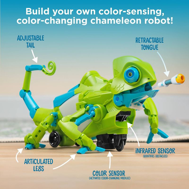 slide 2 of 6, Thames & Kosmos Color-Sensing Chameleon Robot, 1 ct