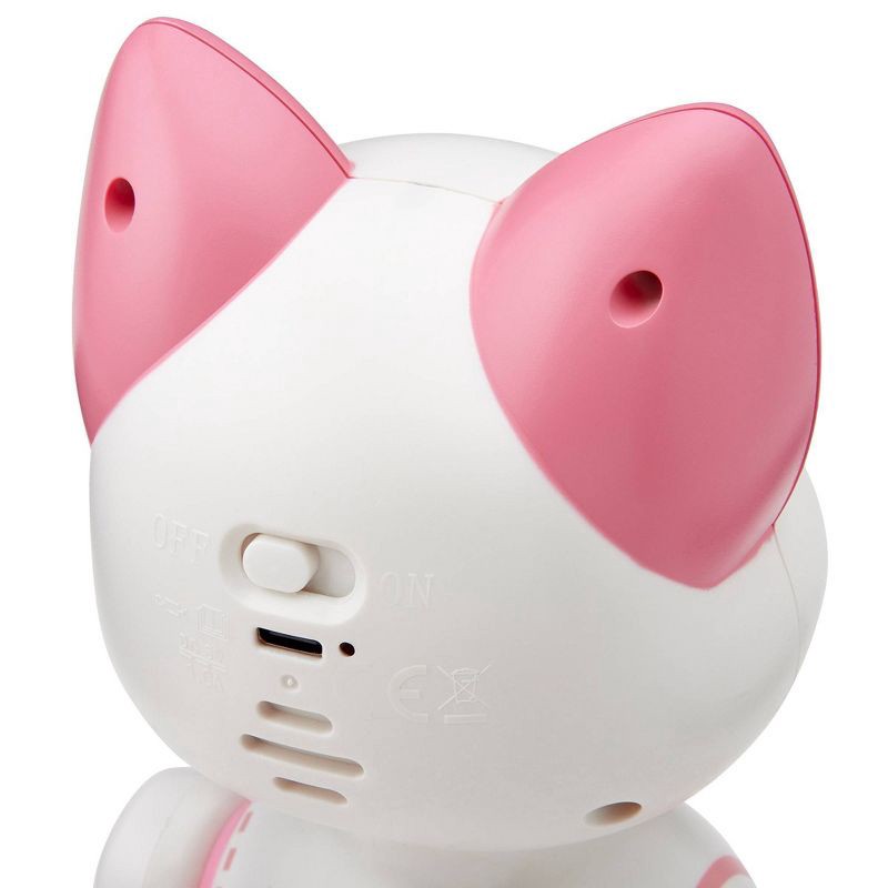 slide 8 of 11, Robo-Tech RoseArt Power Kitty Jr Interactive Robot Cat Toy with RC Controller – Lights, Music & STEM Learning – Ages 4+, 1 ct
