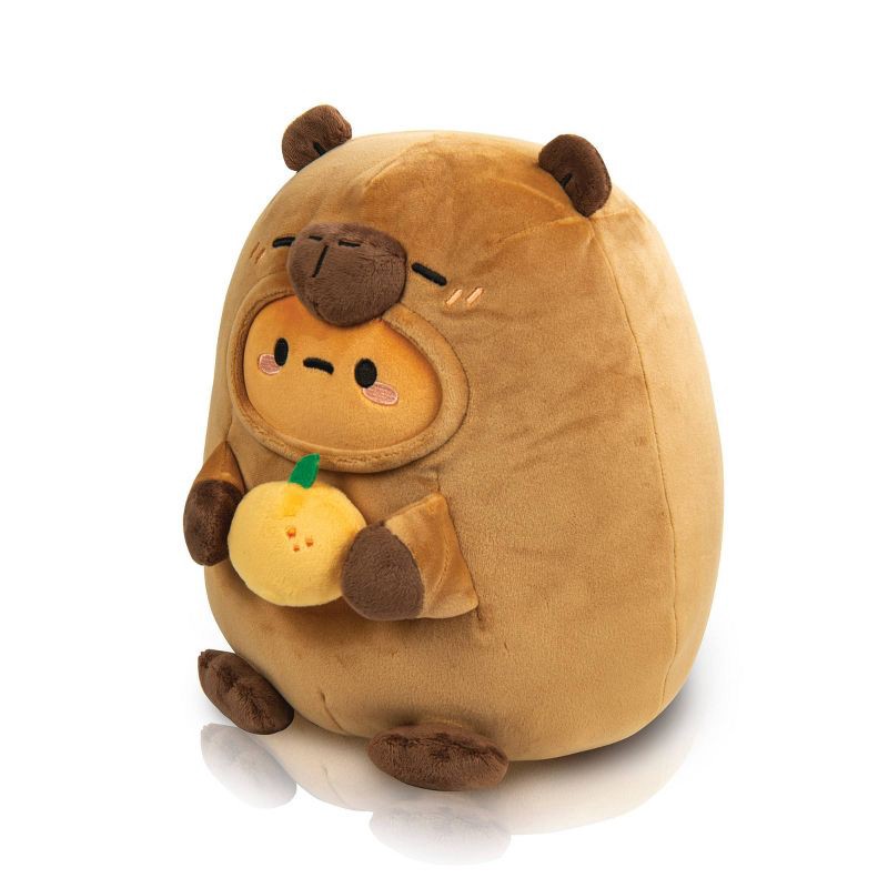 slide 3 of 4, Smoko Capybara Tayto: Cotton Plush Character Doll, 1 ct
