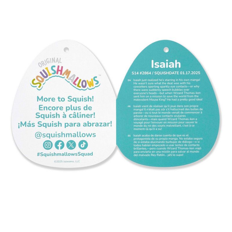 slide 3 of 12, Squishmallows 14" Bison Stuffed Animal: Character Theme, Creative Thinking Focus, Polyester Material, 1 ct