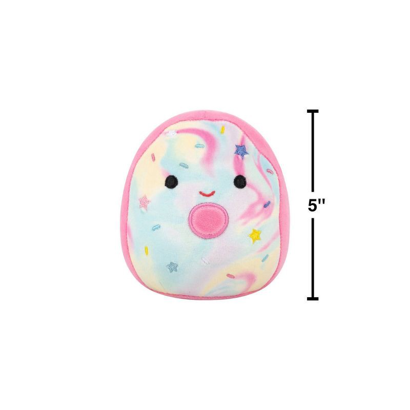 slide 19 of 19, Squishmallows 5" Scented Foil Bag Blinds Stuffed Animal: Polyester Fantasy Toy, Non-Animal Design, 1 ct