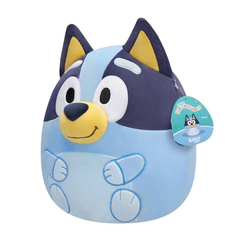 slide 11 of 12, Squishmallows 12" Bluey Stuffed Animal: Polyester Dog Character Plush Toy, 1 ct