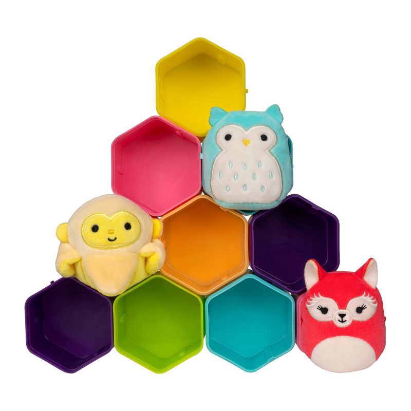 slide 2 of 3, Squishmallows 2.5" MicroMallows Blinds Stuffed Animal: Plush Kids Toy, Polyester, Animal Design Varies, 1 ct