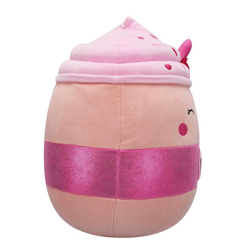 slide 7 of 12, Squishmallows 14" Rosewater Latte Stuffed Animal: Food-Inspired Polyester Plush Toy, 1 ct