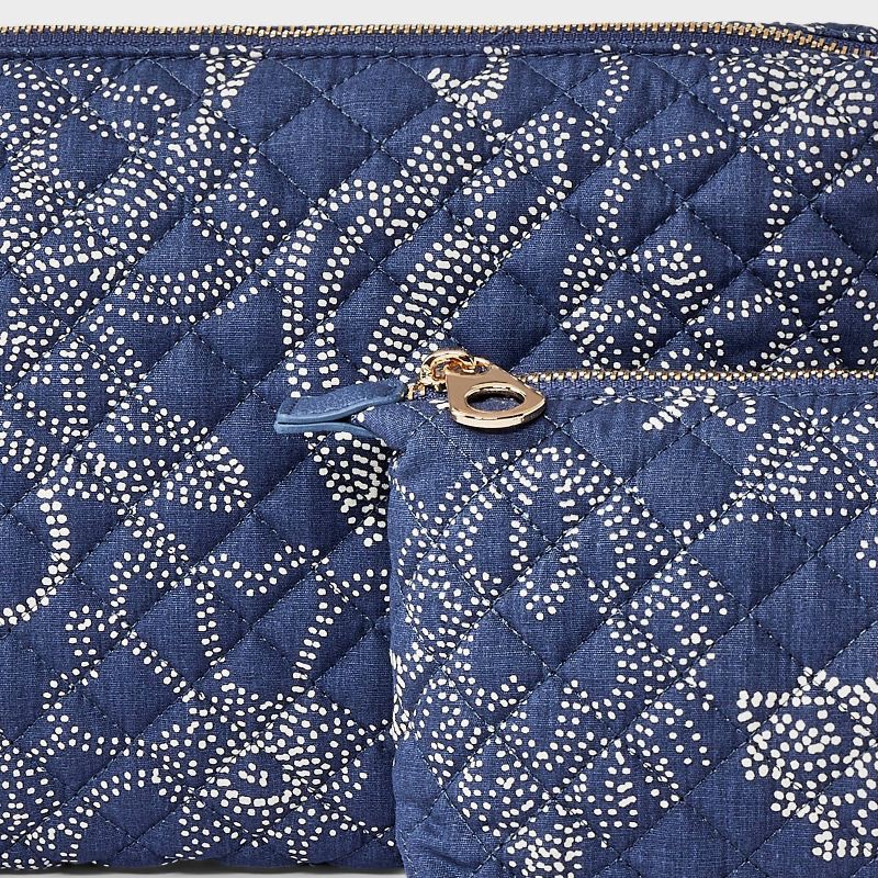 slide 4 of 5, Travel Bag Pouch System - Universal Thread™ Navy Paisley, 1 ct