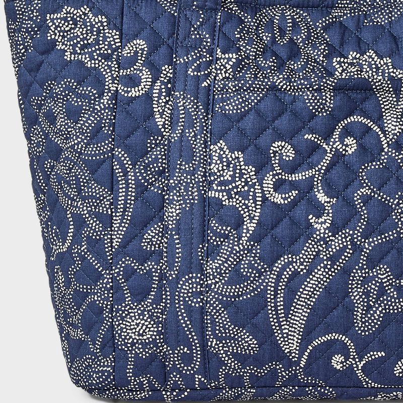 slide 5 of 5, Soft Quilted Tote Bag - Universal Thread™ Navy Blue, 1 ct